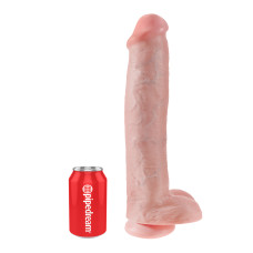 Фаллоимитатор на присоске King Cock 15