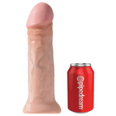 Фаллоимитатор King Cock 11Cock Flesh с присоской