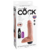 Фаллоимитатор с имитацией семяизвержения King Cock 8