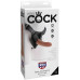 Страпон на виниловых трусиках King Cock Strap-on Harness with Cock 17 см