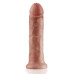 Страпон на виниловых трусиках King Cock Strap-on Harness w 8 Cock Tan