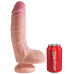Фаллоимитатор с присоской King Cock Dual Density 8