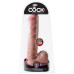 Фаллоимитатор на присоской King Cock Dual Density 12