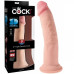 Большой фаллоимитатор без мошонки на присоске King Cock Plus Triple Density 25 см