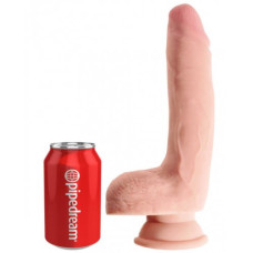 Крупный фаллоимитатор на присоске King Cock Plus Triple Density 24 см