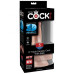 Крупный фаллоимитатор на присоске King Cock Plus Triple Density 24 см