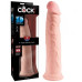 Большой фаллоимитатор на присоске King Cock Plus Triple Density 29 см