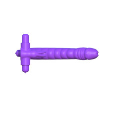Вибро-кольцо для двойного проникновения Fantasy C-Ringz Silicone Double Penetrator Rabbit