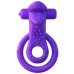 Двойное эрекционное кольцо с вибрацией Fantasy C-Ringz Lovely Licks Couples Ring