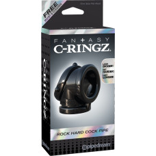 Кольцо на пенис и утяжка на мошонку Fantasy C-Ringz Rock Hard Cock Pipe