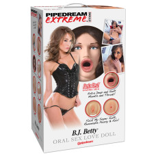 Кукла для секса с открытым ротиком Pipedream Extreme Dollz B.J. Betty Oral Sex Love Doll