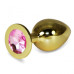 Анальная пробка Rosebud Pink Gold XL
