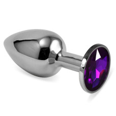 Анальная пробка Purple Rosebud Classic S
