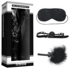 Набор для ролевых игр Deluxe Bondage Kit (маска, кляп, тиклер)