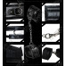 Набор Deluxe Bondage Kit с вибратором