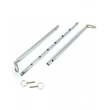 Бондажная распорка Adjustable Spreader Bar Silver