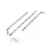 Бондажная распорка Adjustable Spreader Bar Silver