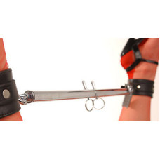 Бондажная распорка Adjustable Spreader Bar Silver
