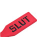 Пэдл SLUT красный