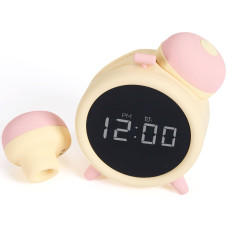 Умный стимулятор-будильник с вакуумной стимуляцией и вибрацией Naughty Clock