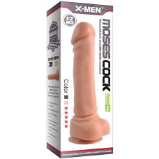 Фаллос-гигант черного цвета X-Men Moses Cock 30 см