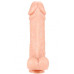 Рельефный фаллоимитатор X-Men Huge Dildo 36 см