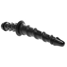 Двухсторонний фаллос с рельефным рисунком X-Men Sword Handle 35 см