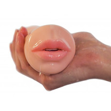 Двойной мастурбатор Vagina-Oral sex with teeth 2 в 1