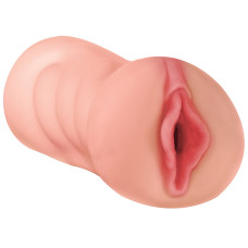 Двойной мастурбатор Vagina-Oral sex with teeth 2 в 1
