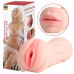 Мастурбатор 2 в 1 Vagina-Oral sex with teeth