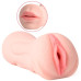 Мастурбатор 2 в 1 Vagina-Oral sex with teeth