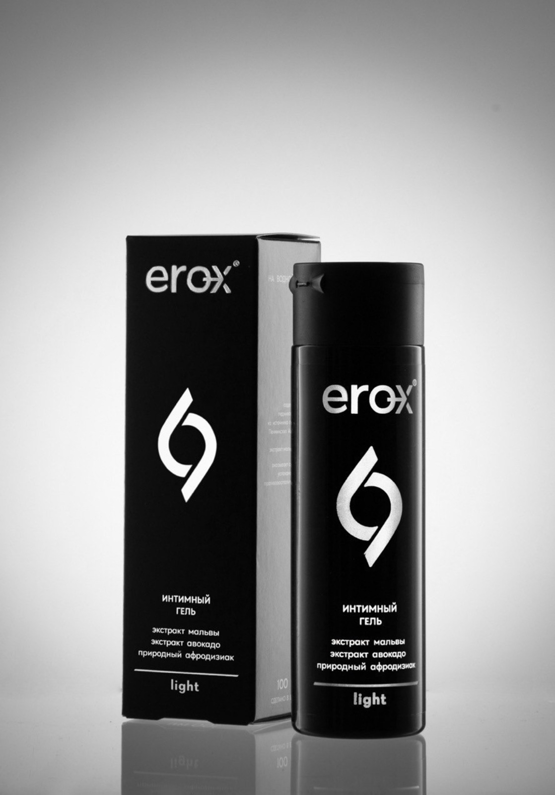 Интимный гель Ero-x Light с ароматом природных афродизиаков 100 мл